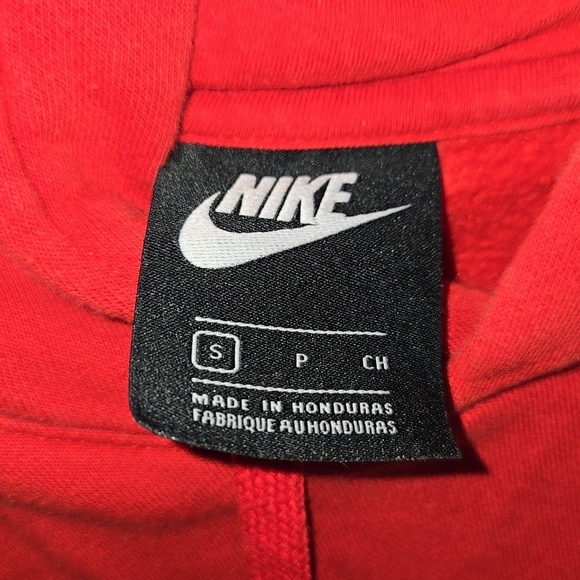 Nike Men's Red Hoodie Sweater - Picture 3 of 3